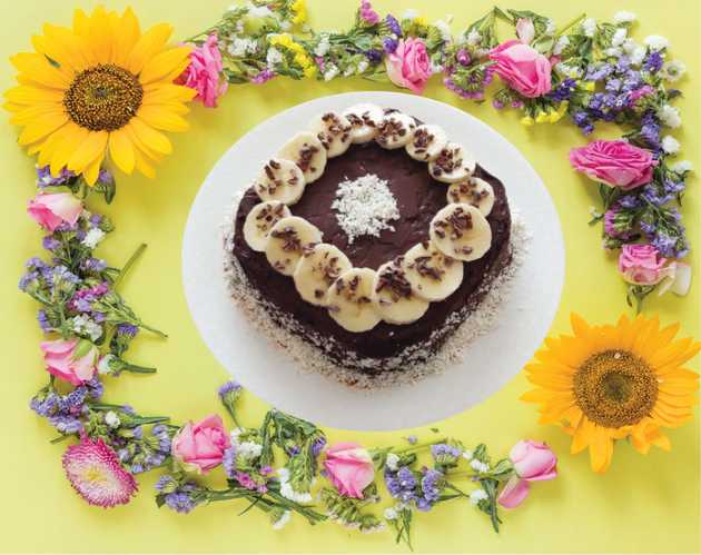 Banana Chocolate Cake