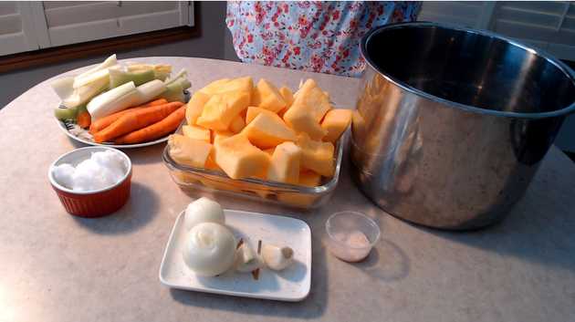 Pumpkin Soup Ingredients